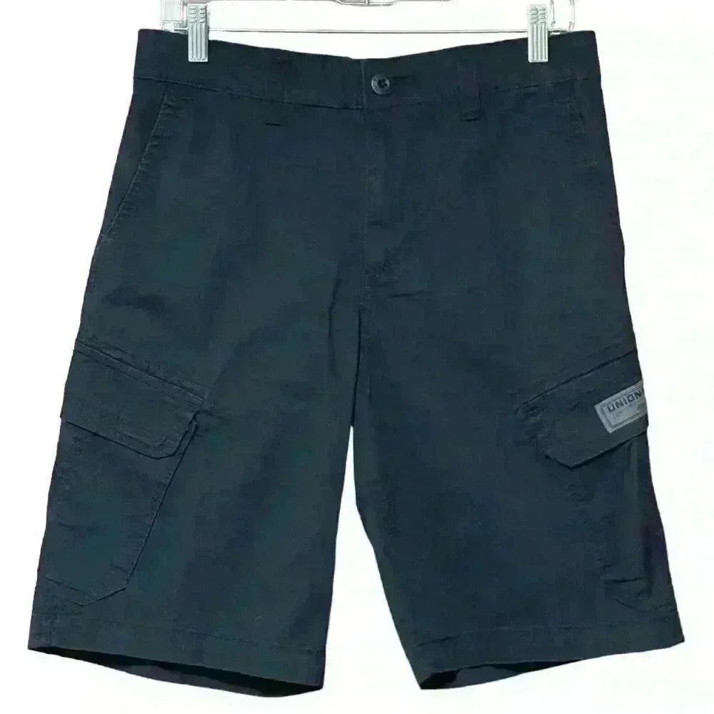 UNIONBAY Men's 30 Navy Cargo Shorts Stretch Utility Outdoorsy Gorpcore NWT - Picture 6 of 11